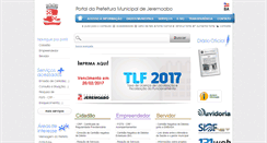 Desktop Screenshot of jeremoabo.ba.io.org.br