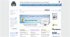 Desktop Screenshot of liciniodealmeida.ba.io.org.br