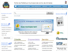 Tablet Screenshot of liciniodealmeida.ba.io.org.br