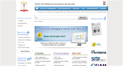 Desktop Screenshot of itacare.ba.io.org.br