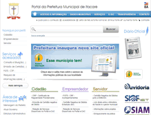 Tablet Screenshot of itacare.ba.io.org.br