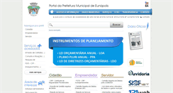 Desktop Screenshot of eunapolis.ba.io.org.br