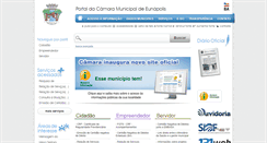 Desktop Screenshot of camara.eunapolis.ba.io.org.br