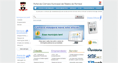 Desktop Screenshot of camara.ribeiradopombal.ba.io.org.br