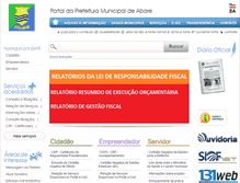 Tablet Screenshot of abare.ba.io.org.br