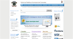 Desktop Screenshot of caravelas.ba.io.org.br