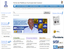 Tablet Screenshot of coaraci.ba.io.org.br
